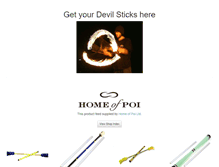 Tablet Screenshot of devil-sticks.com